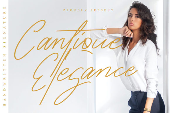 Cantique Elegance Font