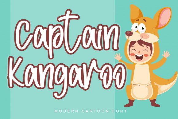 Captain Kangaroo Font Poster 1