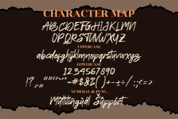Cardrone Font Poster 12