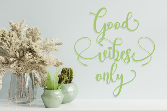 Carelina Font Poster 3