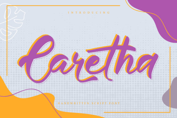 Caretha Font Poster 1