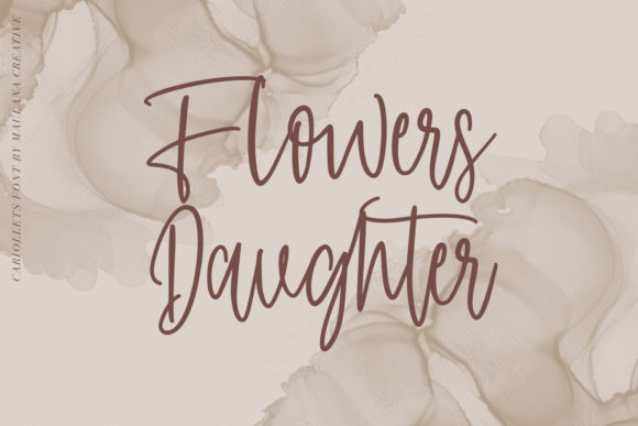 Cariollets Font Poster 2