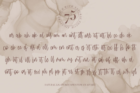 Cariollets Font Poster 4