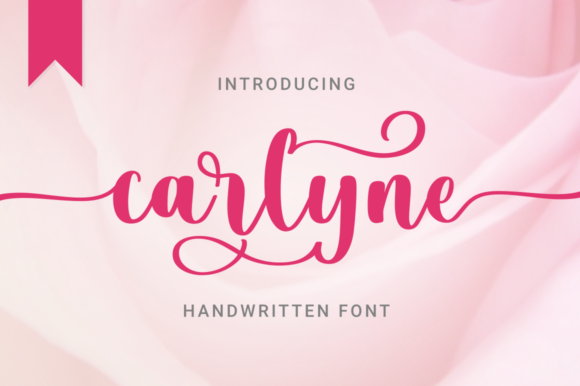 Carlyne Font Poster 1