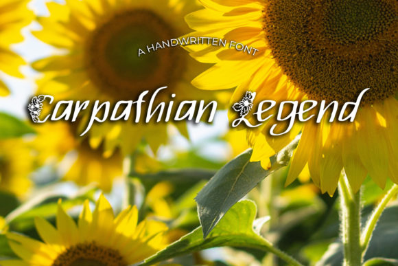 Carpathian Legend Font Poster 1