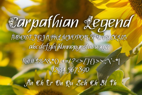 Carpathian Legend Font Poster 2
