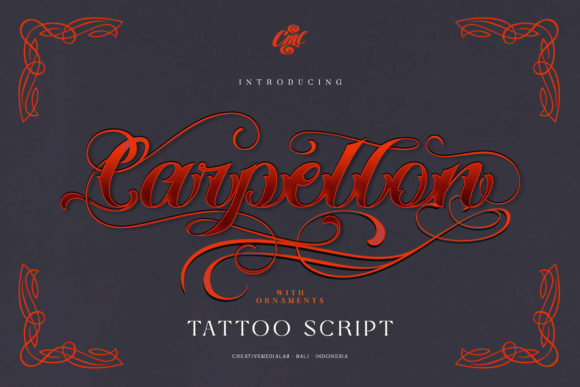 Carpellon Font Poster 1