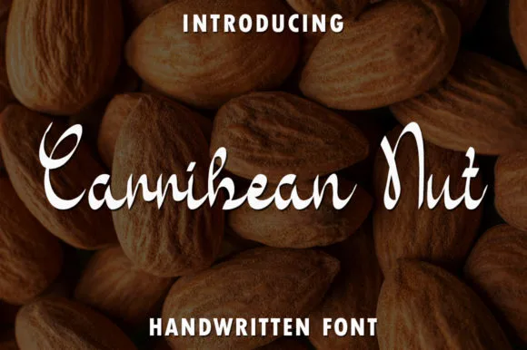 Carribean Nut Font Carribean Nut Font Poster 1