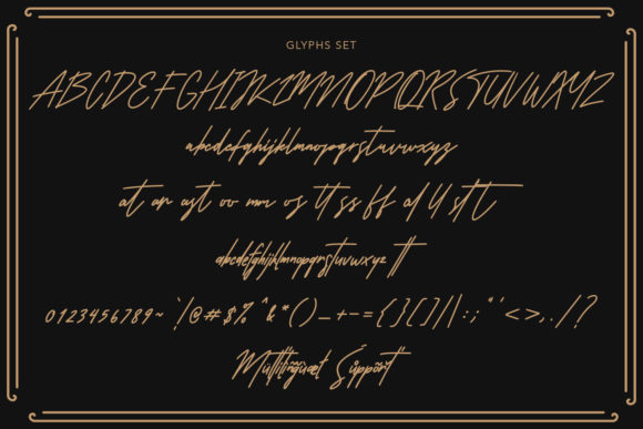 Carttinos Font Poster 4