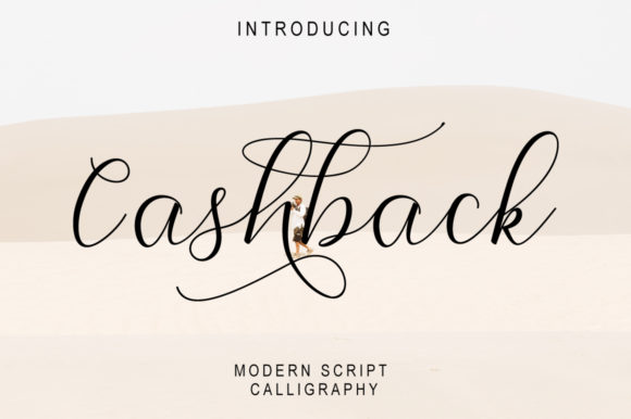 Cashback Font Poster 1