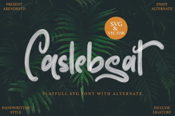 Caslebeat Font Poster 1