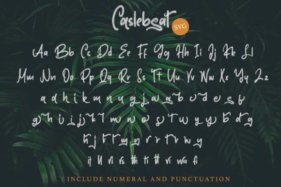 Caslebeat Font Poster 9