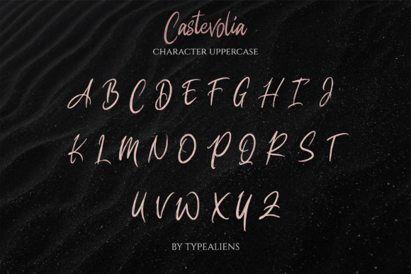 Castevolia Font Poster 8