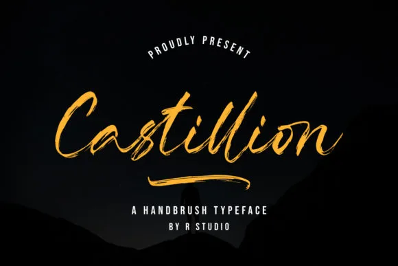 Castillion Font Castillion Font Poster 1