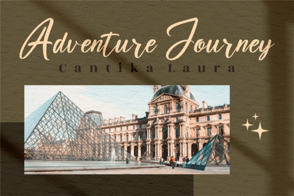 Casttelo Signature Font Poster 3
