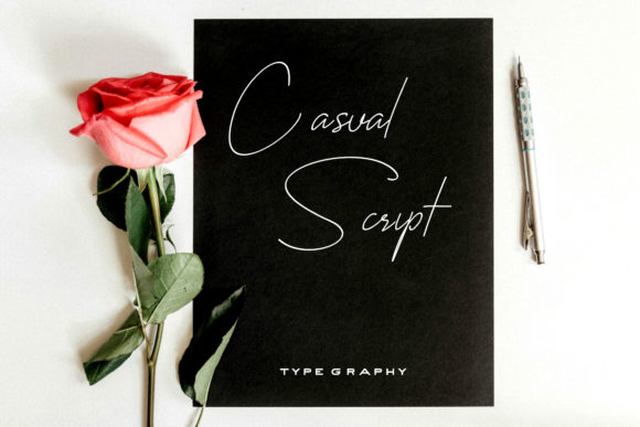 Casual Script Font