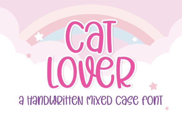 Cat Lover Font Poster 1