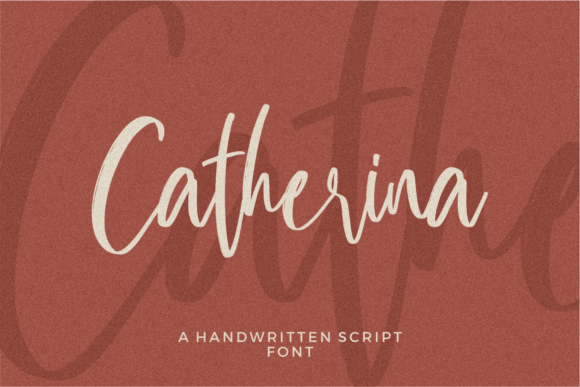 Catherina Font Poster 6