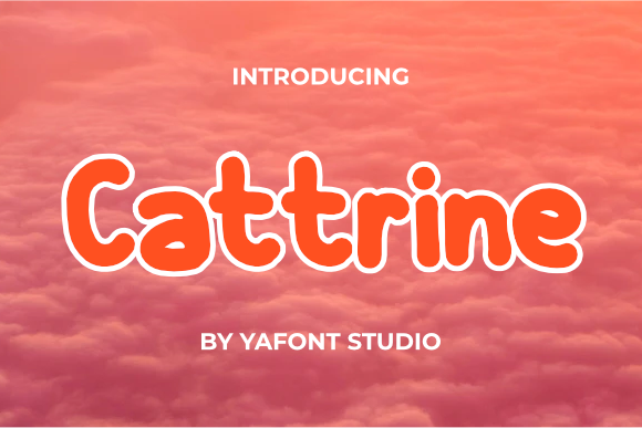 Cattrine Font Poster 1