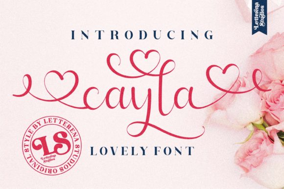 Cayla Font Poster 1