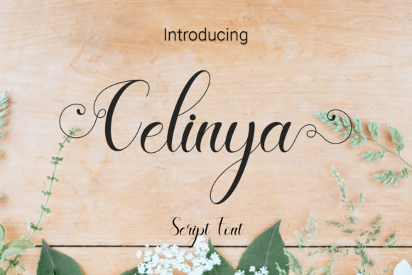 Celinya Font Poster 1