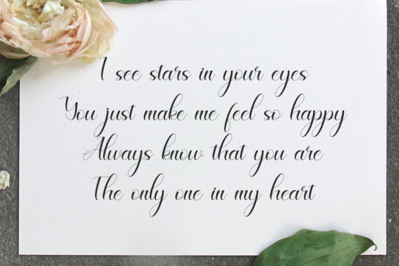Celinya Font Poster 4