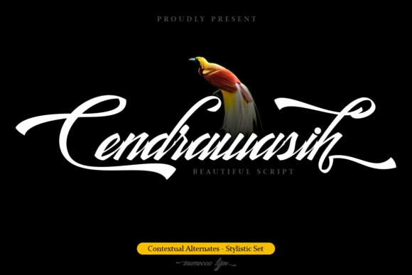 Cendrawasih Font Poster 1