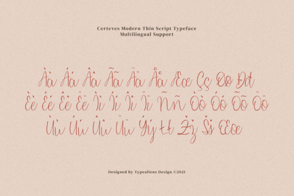 Certeves Font Poster 11