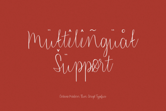 Certeves Font Poster 7