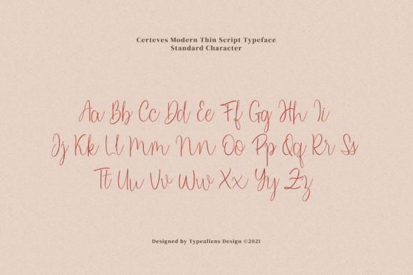 Certeves Font Poster 9