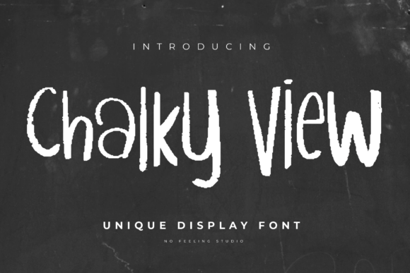 Chalky View Font