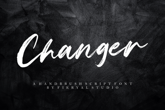 Changer Font Poster 1