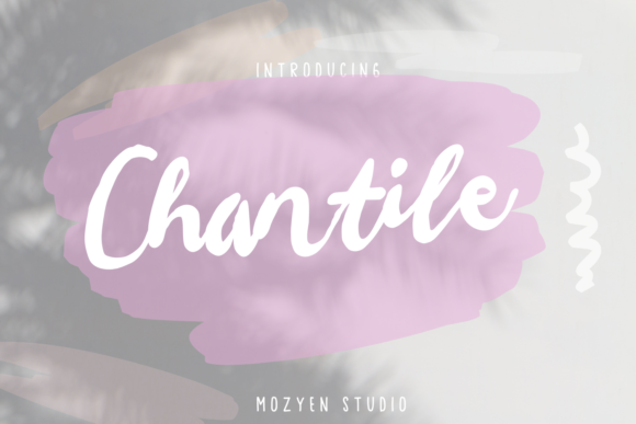 Chantile Font Poster 1