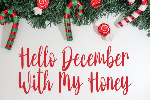Charismatic Christmas Font Poster 4