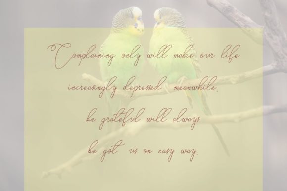 Charity Font Poster 4
