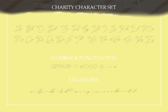 Charity Font Poster 8