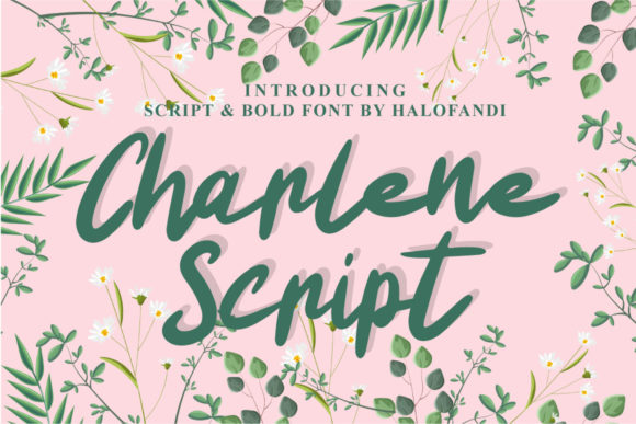 Charlene Font Poster 1