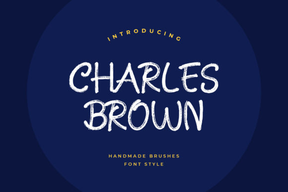 Charles Brown Font Poster 1