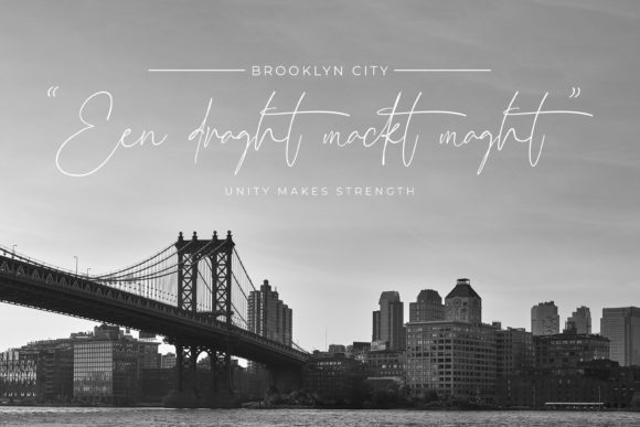 Charlie Brocklin Font Poster 2