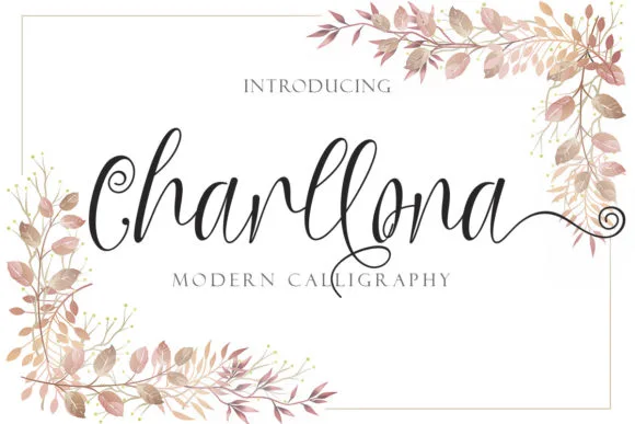 Charllona Font Charllona Font Poster 1