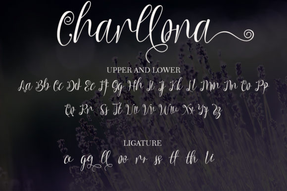 Charllona Font Poster 8