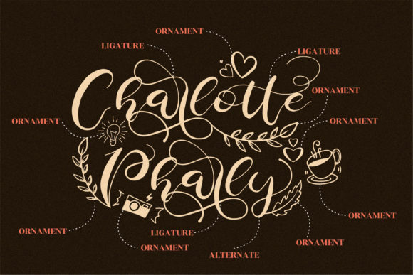 Charlotte Pharly Font Poster 2