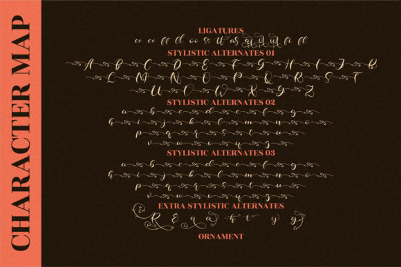 Charlotte Pharly Font Poster 4