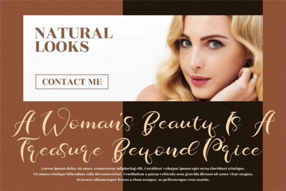 Charlotte Pharly Font Poster 6
