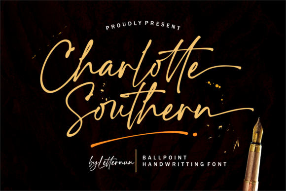 Charlotte Southern Font Poster 1