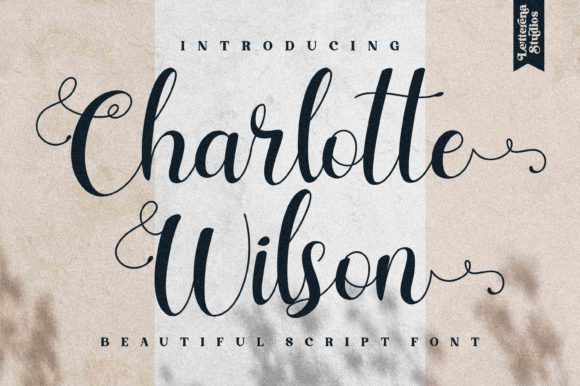 Charlotte Wilson Font Poster 1
