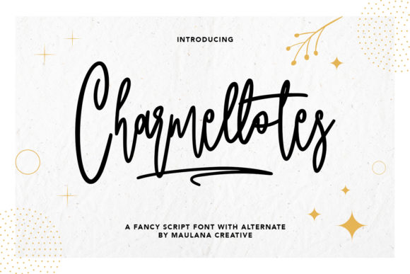 Charmellotes Font