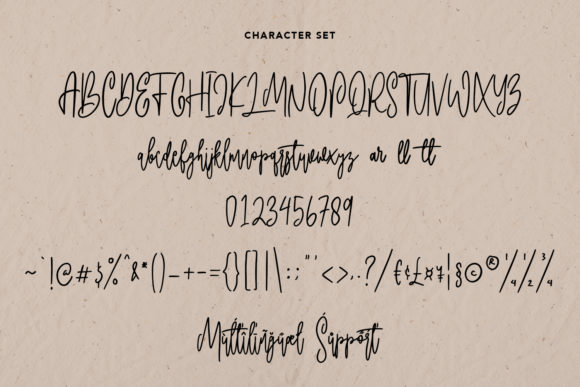 Charmellotes Font Poster 9
