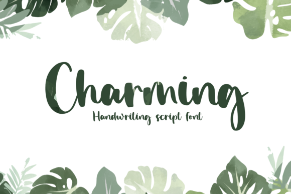 Charming Font Poster 1