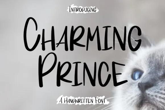 Charming Prince Font Charming Prince Font Poster 1